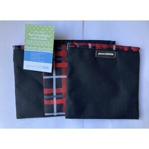 2 Garnett Hill Kids Boys Girls Unisex Sandwich or Snack Bags NEW Plaid Gift